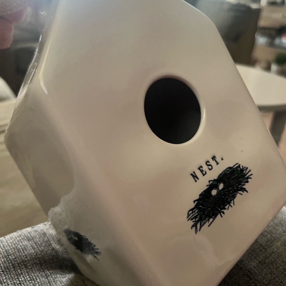 Authentic Rae Dunn NEST bird house. VERY RARE - Picture 2 of 4